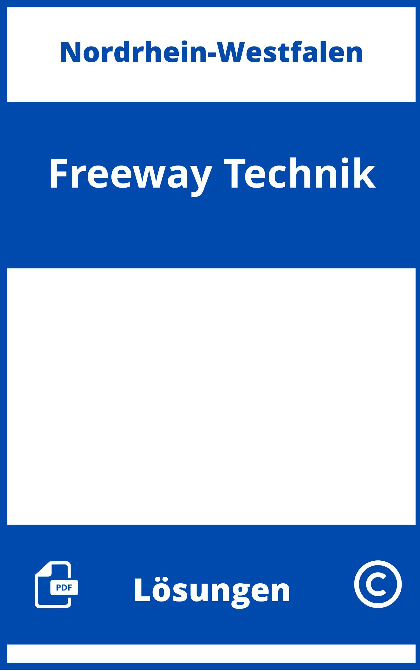 Freeway Technik Lösungen NRW PDF