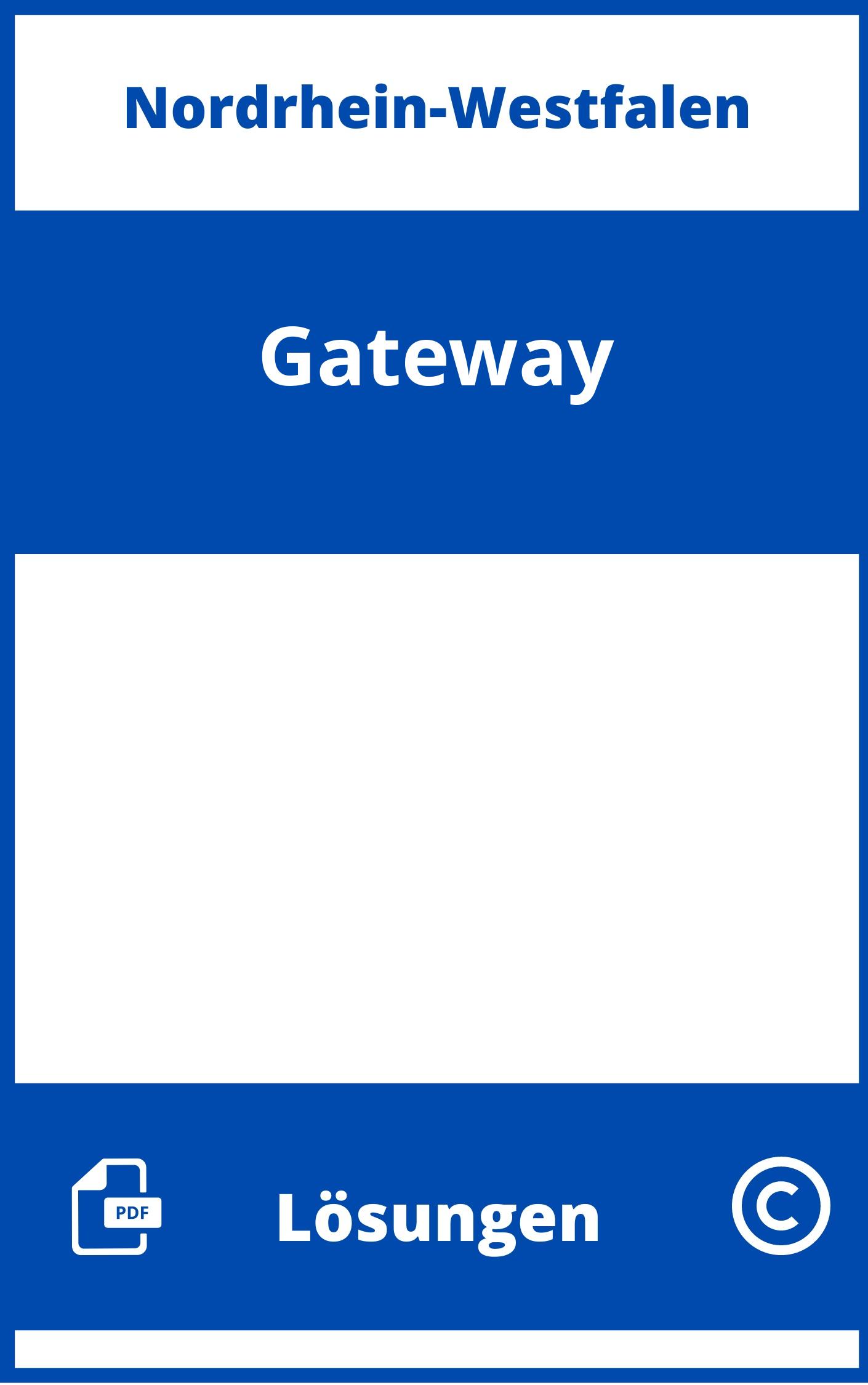 Gateway Lösungen NRW PDF