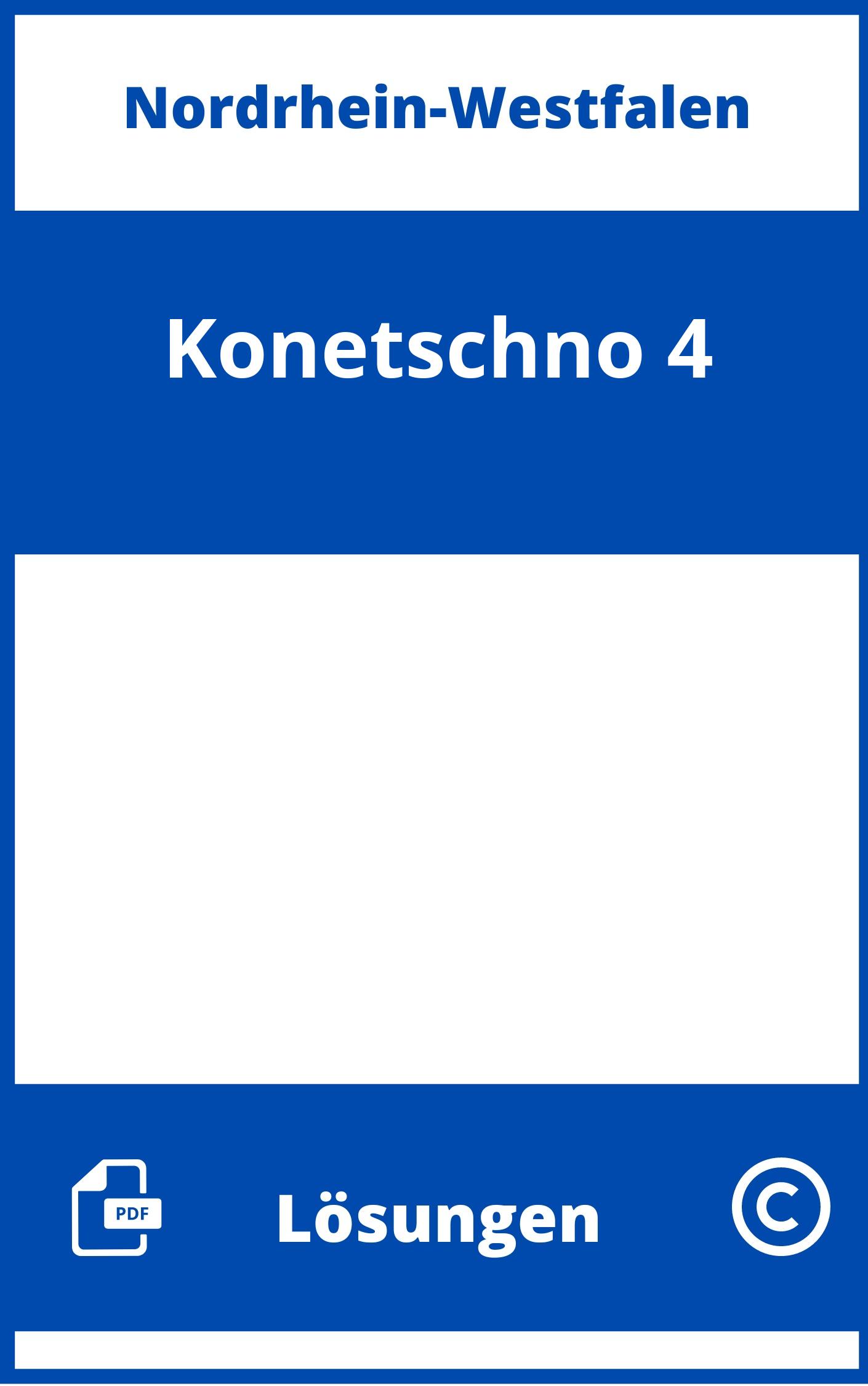 Konetschno! 4 Lösungen NRW PDF