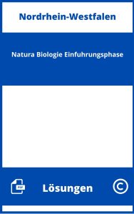 Natura Biologie Einführungsphase Lösungen NRW