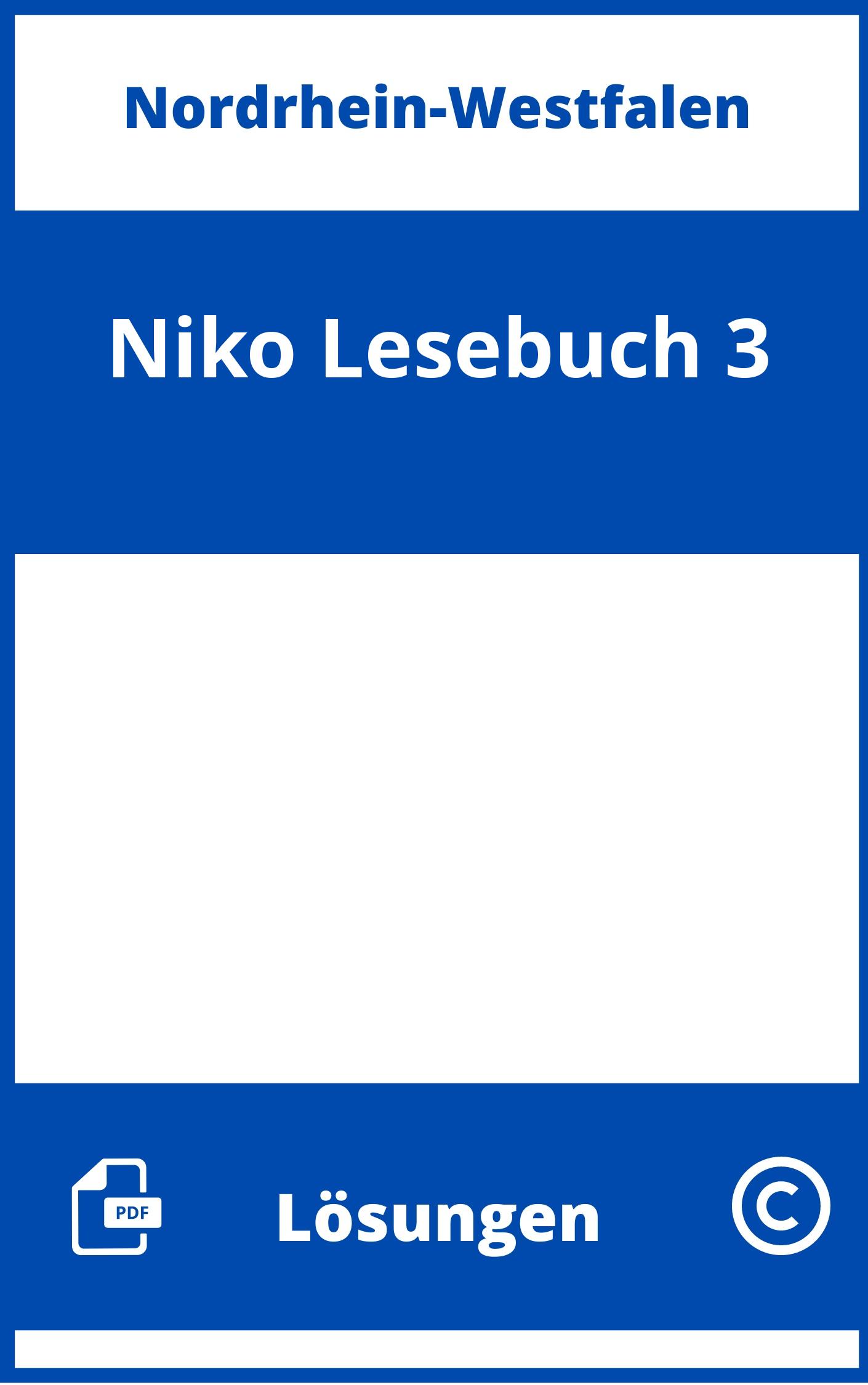 Niko Lesebuch 3 Lösungen NRW PDF