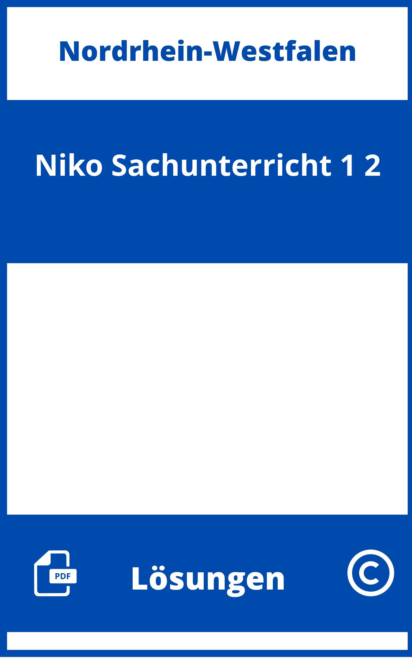 Niko Sachunterricht 1/2 Lösungen NRW PDF