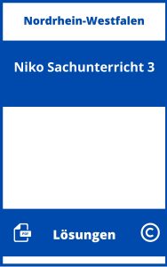 Niko Sachunterricht 3 Lösungen NRW