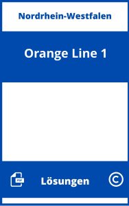 Orange Line 1 Lösungen NRW