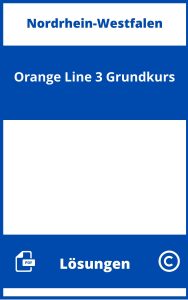 Orange Line 3 Grundkurs Lösungen NRW
