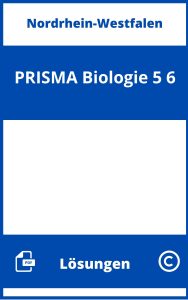 PRISMA Biologie 5/6 Lösungen NRW