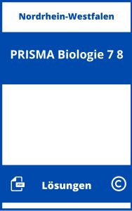 PRISMA Biologie 7/8 Lösungen NRW