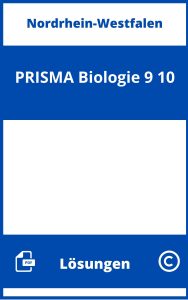 PRISMA Biologie 9/10 Lösungen NRW