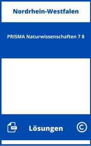 PRISMA Naturwissenschaften 7/8 Lösungen NRW