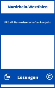 PRISMA Naturwissenschaften kompakt Lösungen NRW